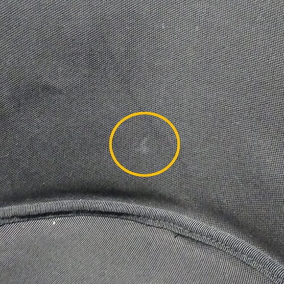 Prada PRADA Bag Women's Tote Shoulder 2way Denim Leather Navy Black 1BG244 - Picture 6 of 13